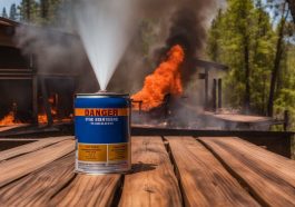 Brandschutzmittel für Holzterrassen: Anwendung und Wirksamkeit