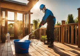 DIY-Terrassenpflege und Imprägnierung