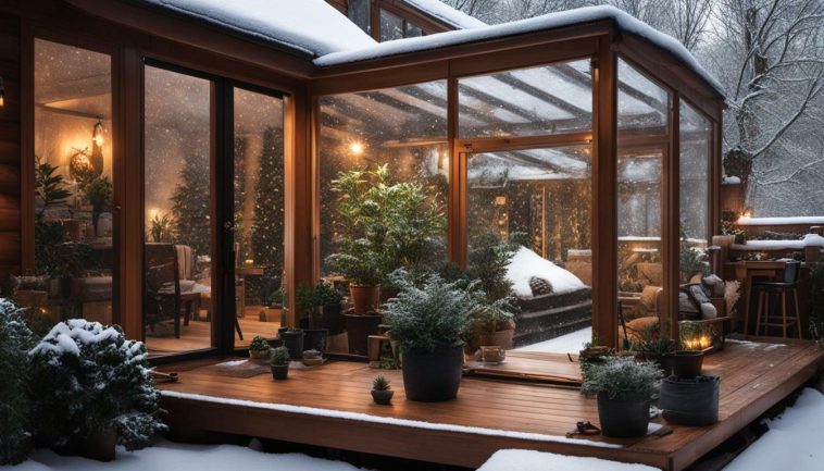 Erfahrungen von Hausbesitzern mit Holzterrassen im Wintergarten