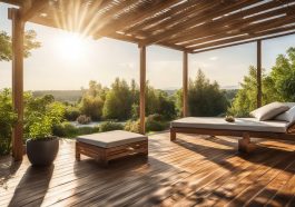 Hitzereflektierende Beschichtungen für Holzterrassenbeläge