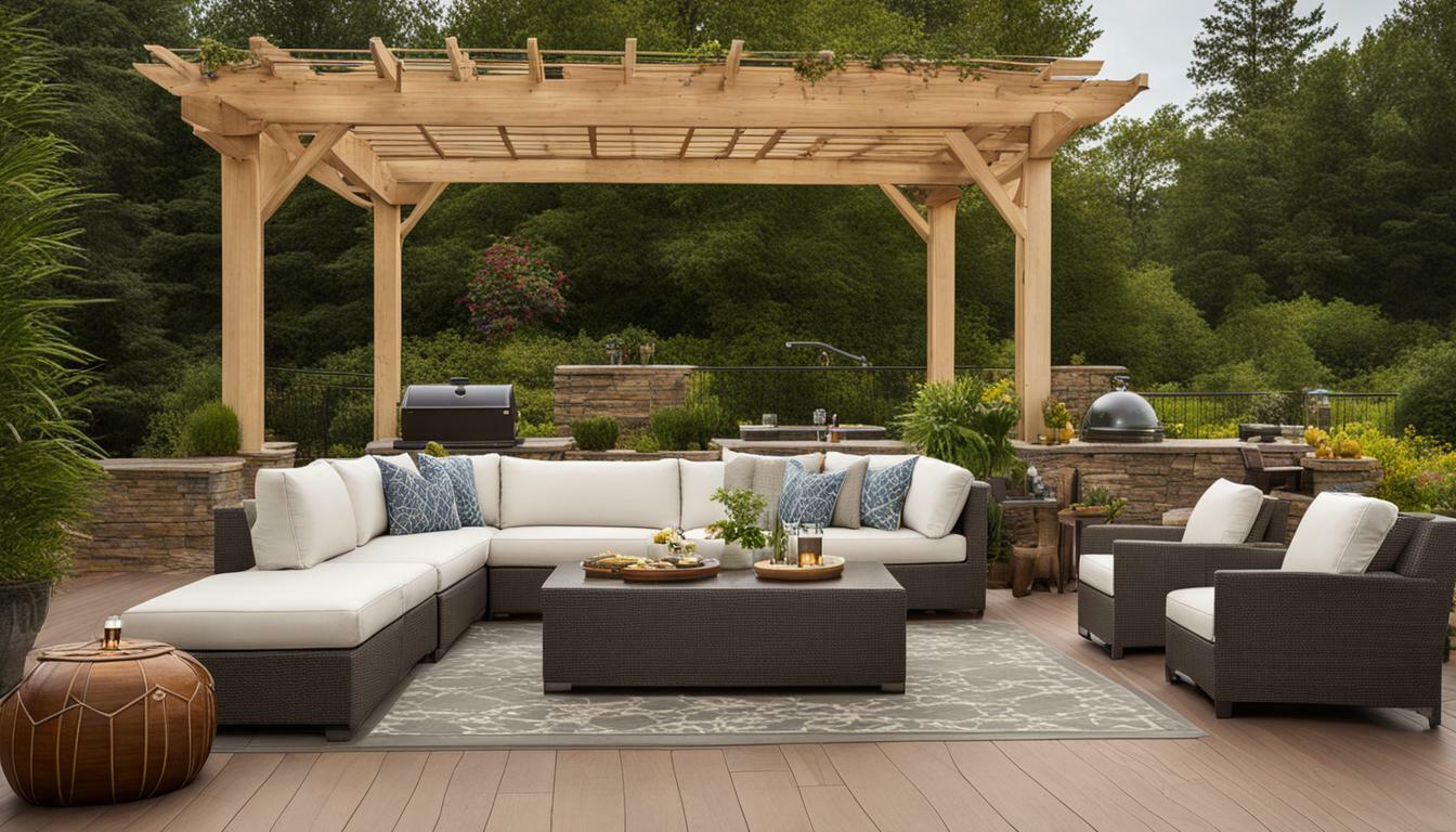 Hochwertige Terrassenmöbel für Holzterrassen