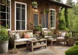 Holzterrassen im Shabby-Chic-Stil: Designideen