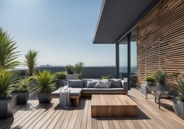 Holzterrassen in Grau: Trendige Farboptionen