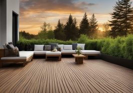 Holzterrassenbeläge und Schallabsorption