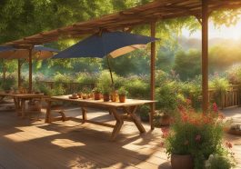 Holzterrassenpflege im Sommer: Hitzebeständigkeit erhöhen