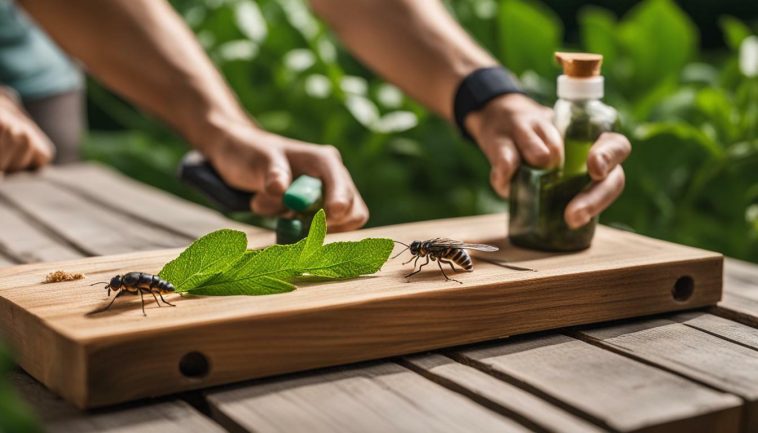 Insektenschutz für Holzterrassen: Prävention und Bekämpfung