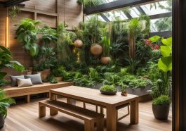 Nachhaltige Materialien für Holzterrassen im Wintergarten