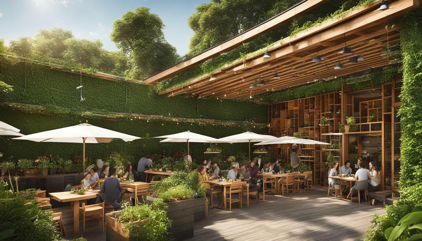 Nachhaltige Praktiken für Holzterrassen in der Gastronomie