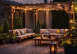 Outdoor-Beleuchtung für stimmungsvolle Holzterrassen