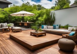 Recyceltes Holz und Ästhetik auf Terrassen: Designideen