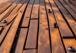 Rostschutz für Schrauben auf Holzterrassen