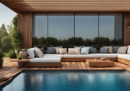 Rutschsicherheit auf Holzterrassen für den Poolbereich