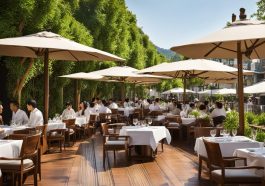 Terrassengestaltung für gastronomische Betriebe mit Holzbelägen