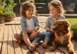 Barfußfreundliche Holzterrassen für Kinder und Haustiere