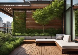 Die Bedeutung von Grünflächen in urbanen Gebieten: Holzterrassen als Lösung