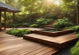 Holz als ökologisches Terrassenmaterial