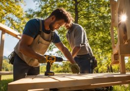 Holzterrassen selber bauen: Anleitung für Anfänger