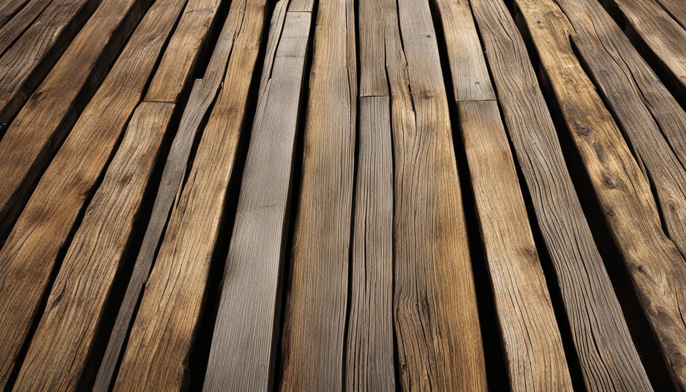 Holzterrassen und die Ästhetik von verwittertem Holz