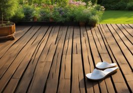 Holzterrassen und die Wärme des Barfußgehens im Sommer