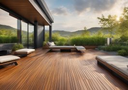 Holzterrassen und ihre Oberflächenbeschaffenheit für Barfußkomfort