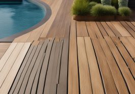 Holzterrassenbeläge vs. andere Materialien für Pooldecks: Vor- und Nachteile