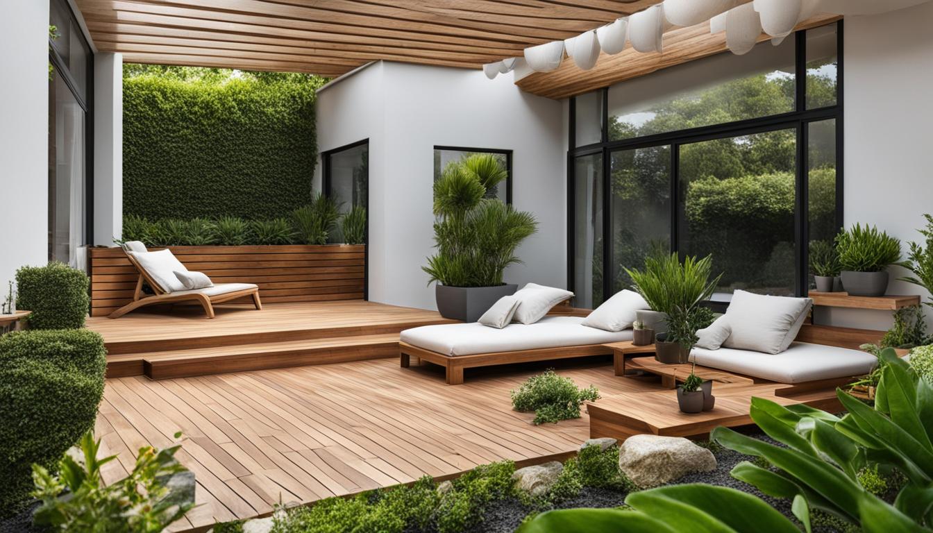 Nachhaltige Terrassengestaltung mit Holzmaterialien