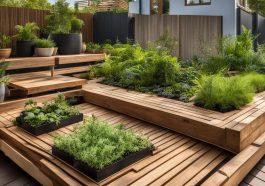 Nachhaltiger DIY-Terrassenbau mit recyceltem Holz