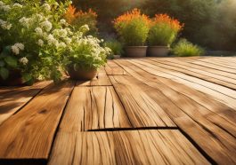 Natürliche Holzterrassen und das sinnliche Erlebnis des Barfußgehens
