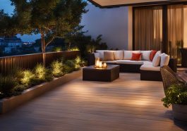 Terrassenbeleuchtung für eine ästhetische Atmosphäre