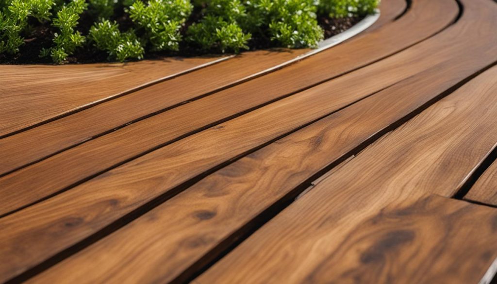 wetterbeständige Holzarten für den Terrassenbau
