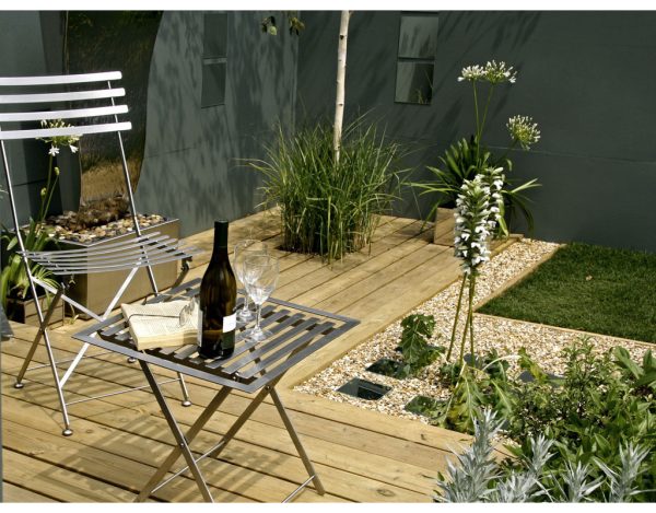 WOODTEX Terrassendiele Kiefer - Stärke/Breite 20x135 mm, Länge 3 m, glatt, Kesseldruckimprägniert